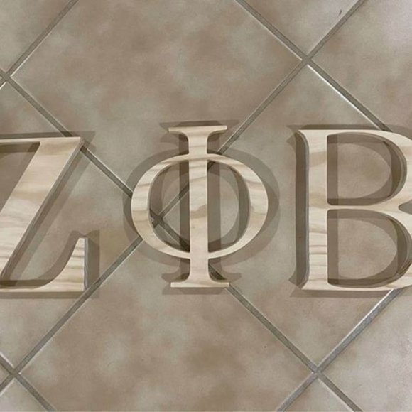 Custom Gamma Phi Beta Greek Wood Letters- Fraternity & Sorority - Picture 5 of 5